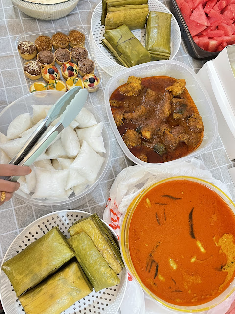 Juadah Potluck Hari Raya bersama JDT Blogger